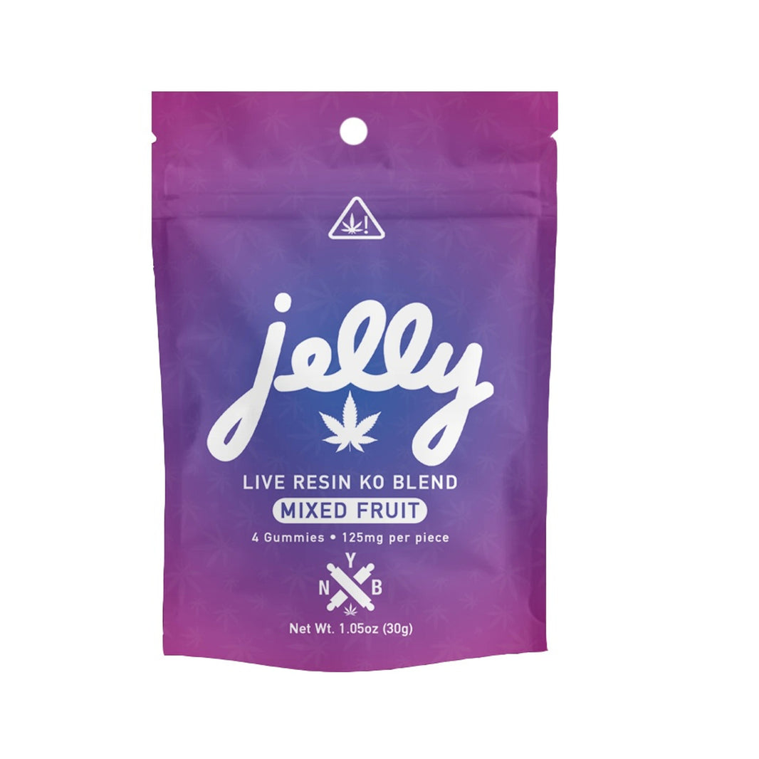 Jelly Delta 8 THC Live Resin Gummies 125mg (4ct)