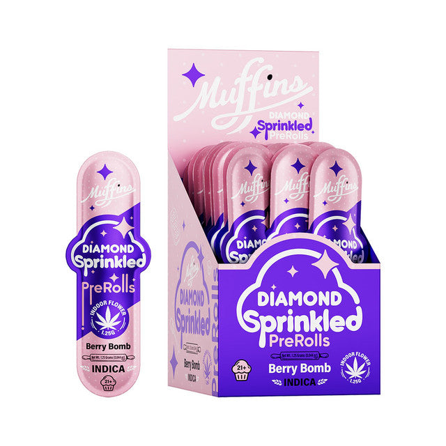Muffins Diamond Sprinkled 1.25G Pre Rolls (1ct)