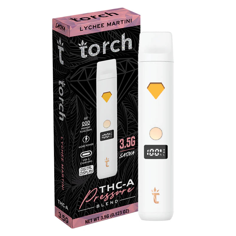 Torch 3.5g THC-A Pressure Blend Disposable Vape