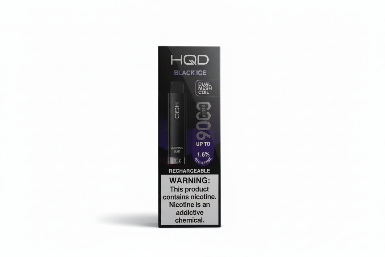 hqd black ice vape HQD Cuvie Plus 1200 Puffs (50MG) Disposable Vape main image 1