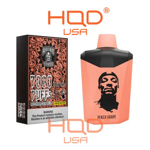 Death Row Vapes 7000 by Snoop Dog | Disposable Vapes | HQD Tech USA