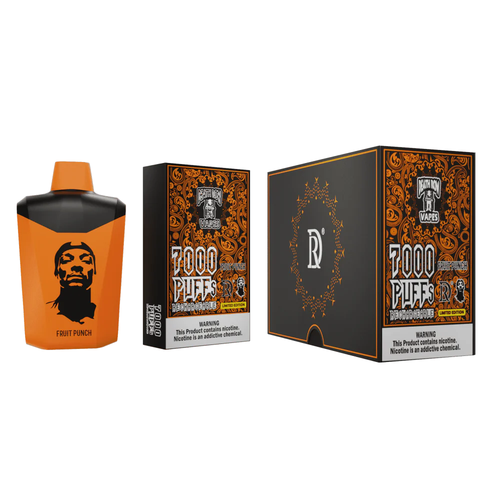 Death Row Vapes 7000 by Snoop Dog | Disposable Vapes | HQD Tech USA