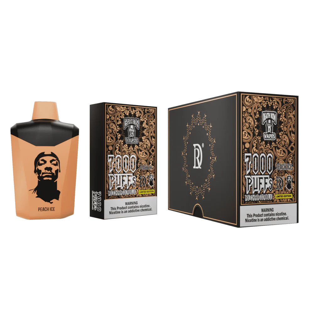 Death Row Vapes 7000 by Snoop Dog | Disposable Vapes | HQD Tech USA