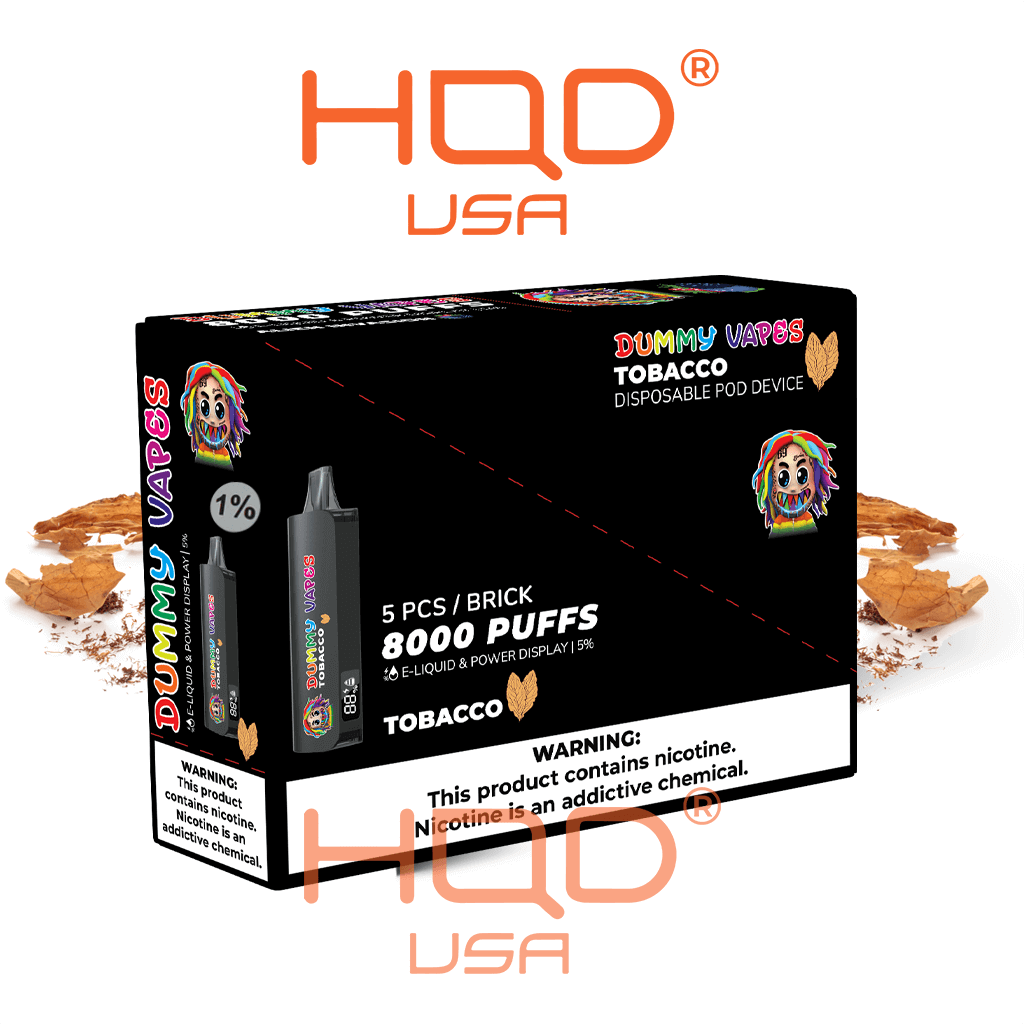 Dummy Vapes 1% (5 pack) | Disposable Vapes | HQD Tech USA