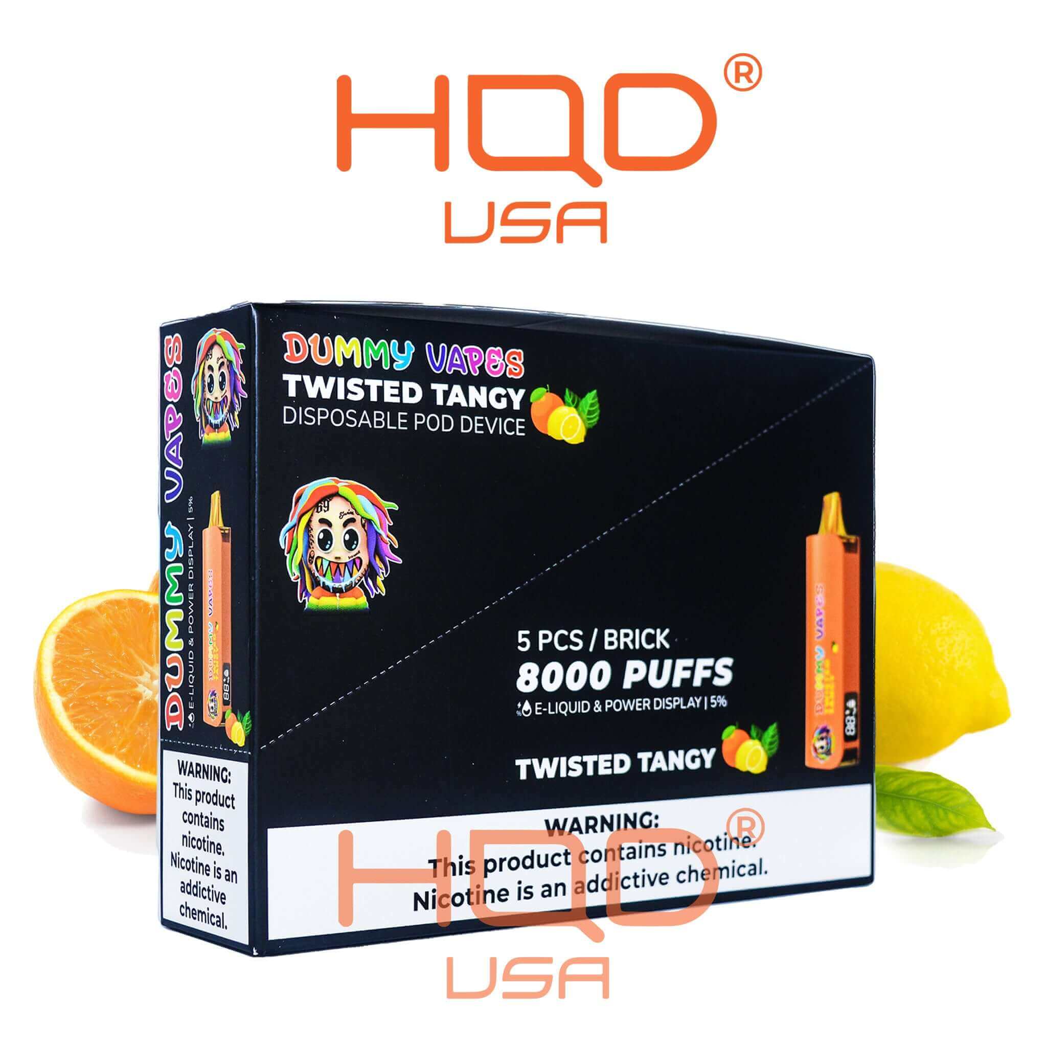 Dummy Vapes (5 Pack) | Disposable Vapes | HQD Tech USA