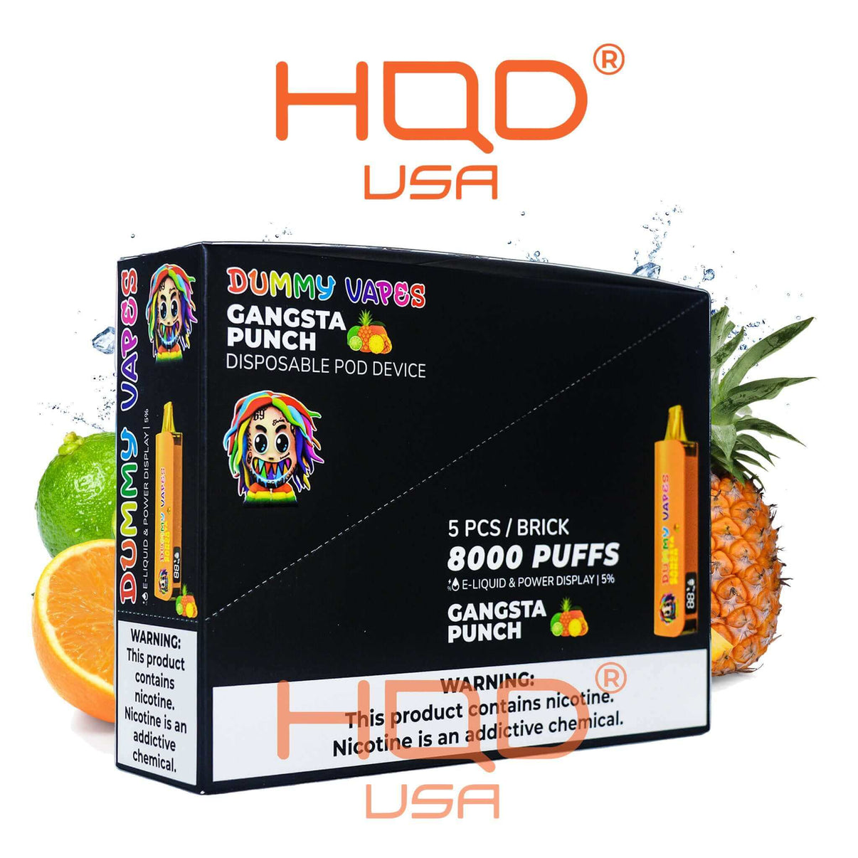 Dummy Vapes (5 Pack) | Disposable Vapes | HQD Tech USA