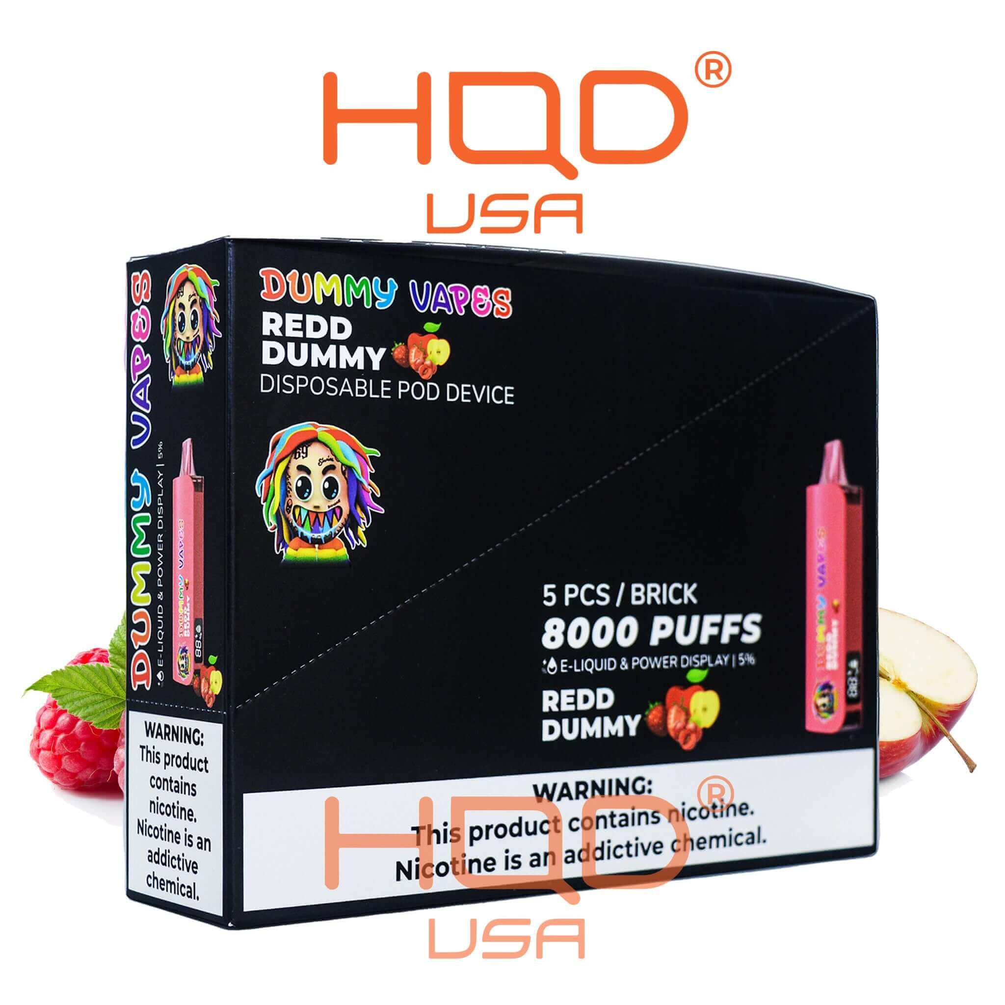Dummy Vapes (5 Pack) | Disposable Vapes | HQD Tech USA