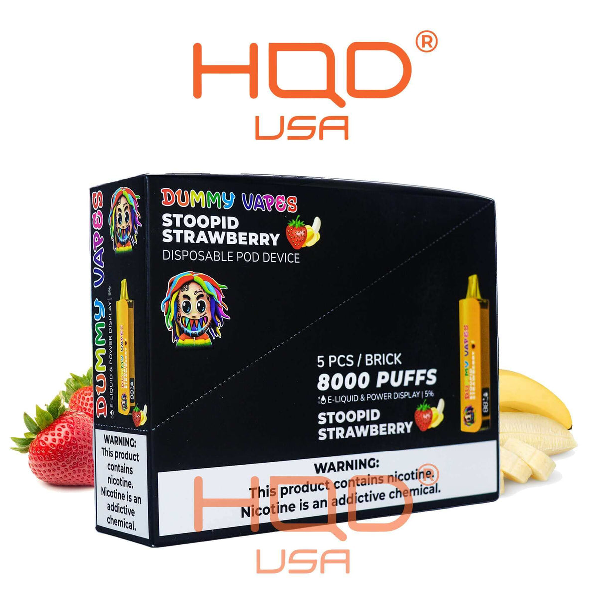 Dummy Vapes (5 Pack) | Disposable Vapes | HQD Tech USA