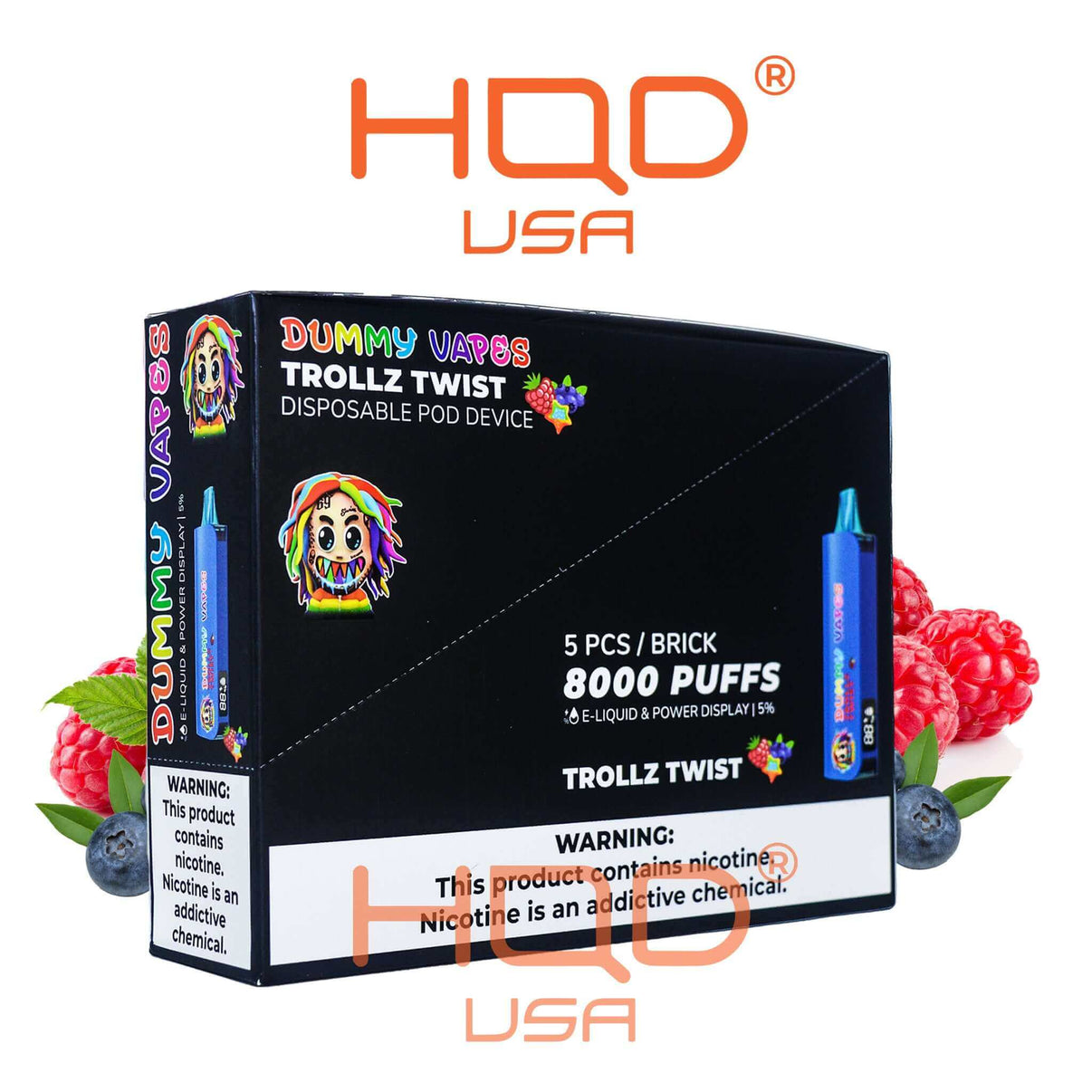 Dummy Vapes (5 Pack) | Disposable Vapes | HQD Tech USA