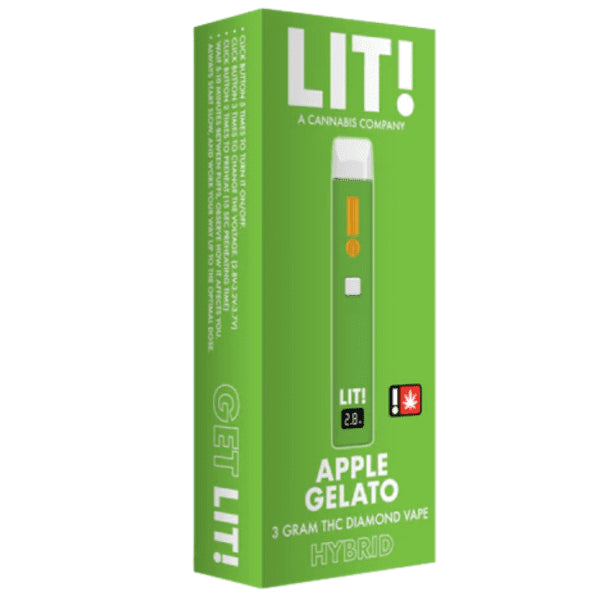 LIT! THC Diamond Disposable Vape 3G