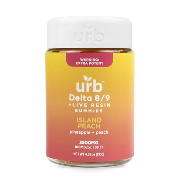 URB Delta 8/9 + Live Resin Gummies (3500MG)