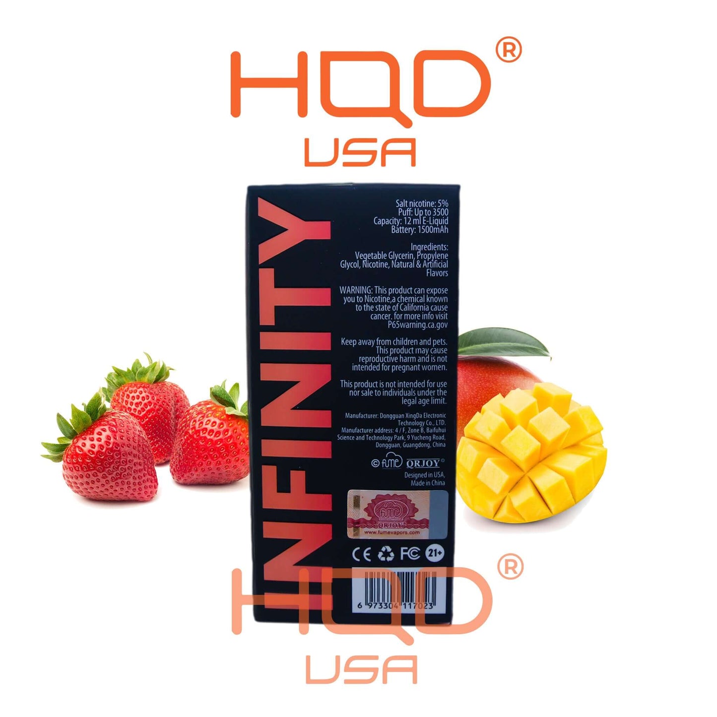 Fume Infinity Brick ( 5 pieces ) Disposable Vape 5% Nicotine - hqdtechusa