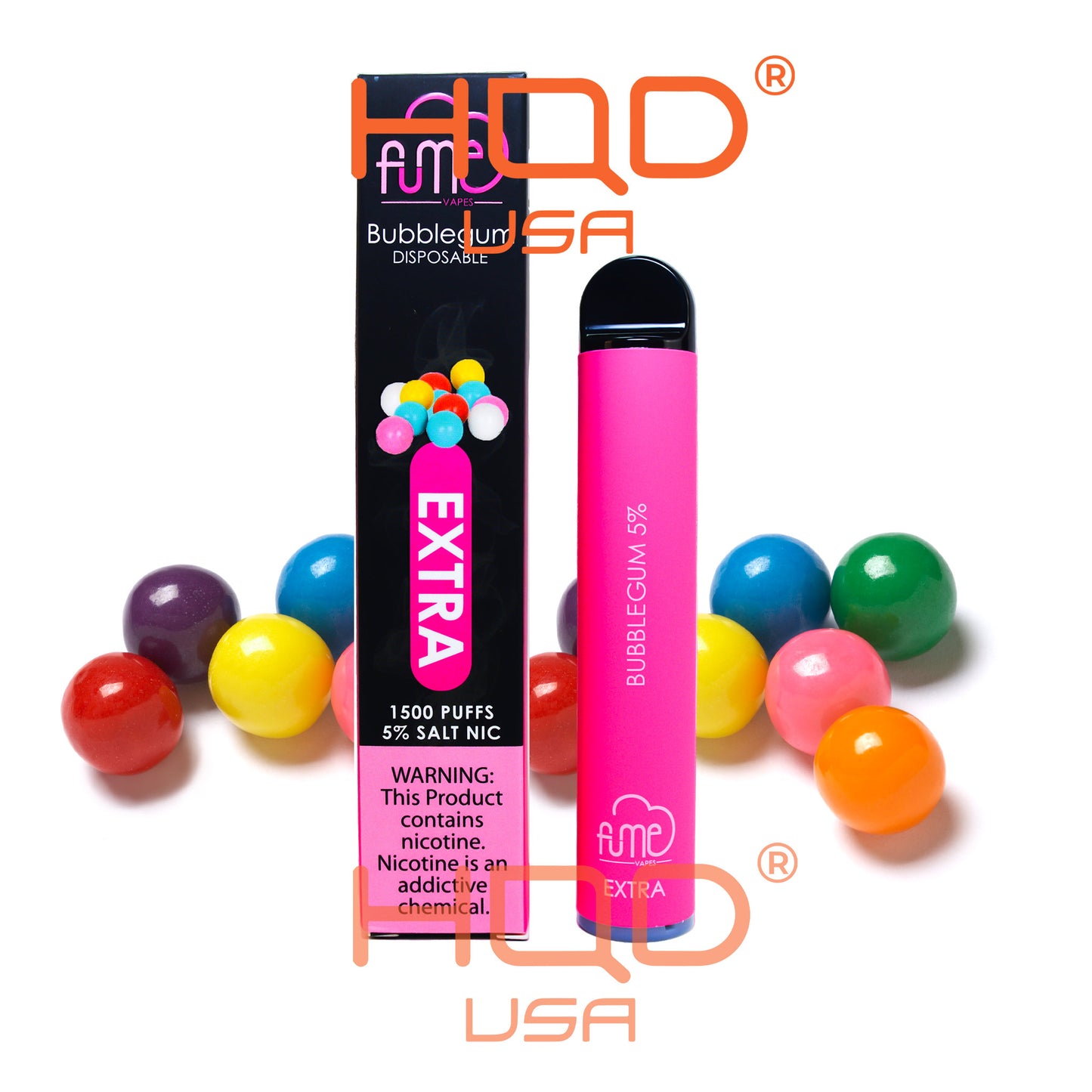 Fume | Extra Disposable Vape Bubblegum 1500 Puffs