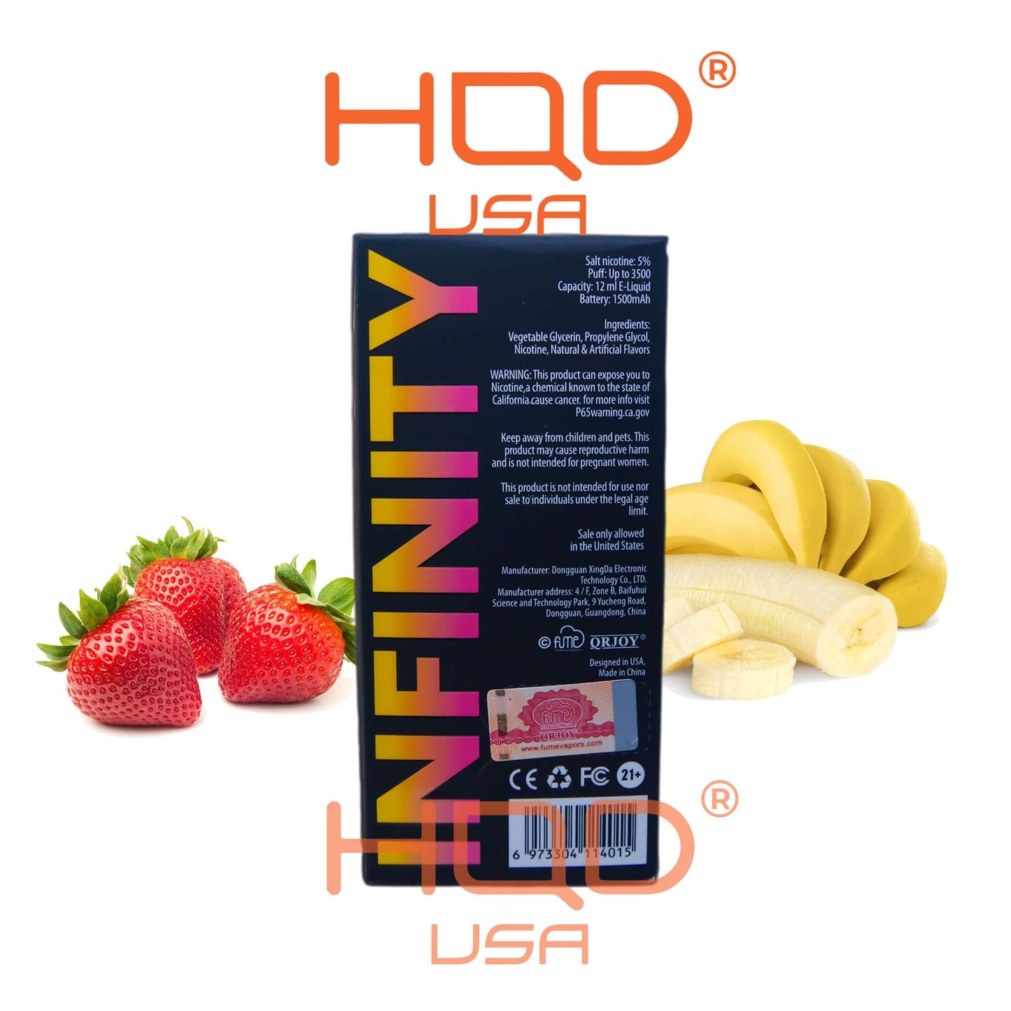 Fume Infinity Brick ( 5 pieces ) Disposable Vape 5% Nicotine - hqdtechusa