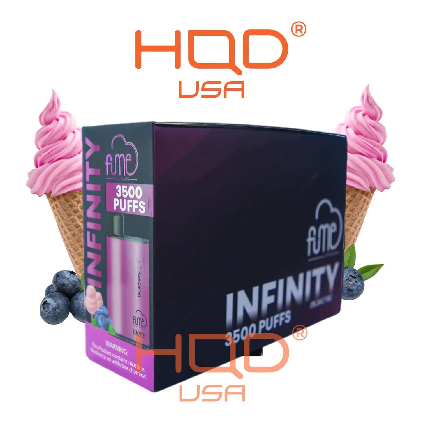 Fume Infinity Brick ( 5 pieces ) Disposable Vape 5% Nicotine - hqdtechusa