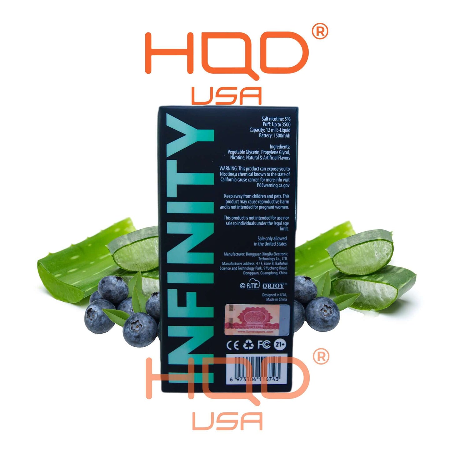 Fume Infinity Brick ( 5 pieces ) Disposable Vape 5% Nicotine - hqdtechusa