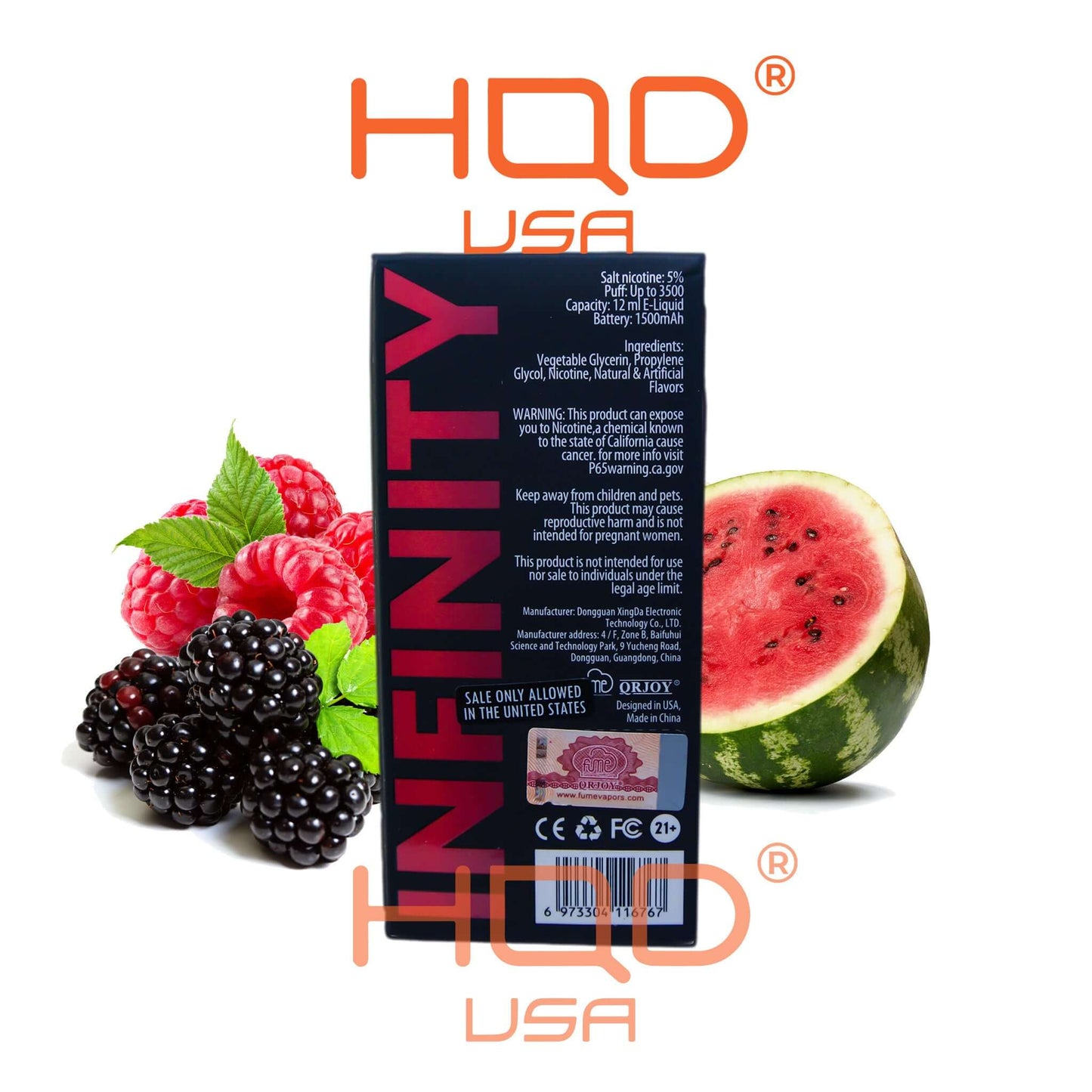 Fume Infinity Brick ( 5 pieces ) Disposable Vape 5% Nicotine - hqdtechusa