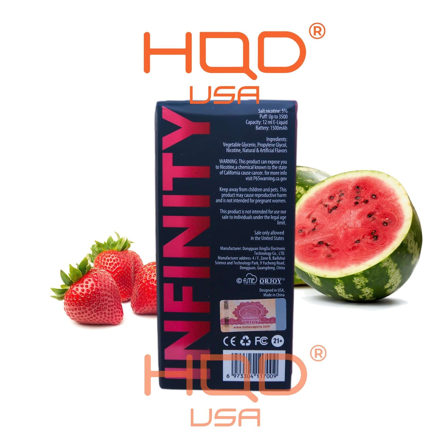 Fume Infinity Brick ( 5 pieces ) Disposable Vape 5% Nicotine - hqdtechusa