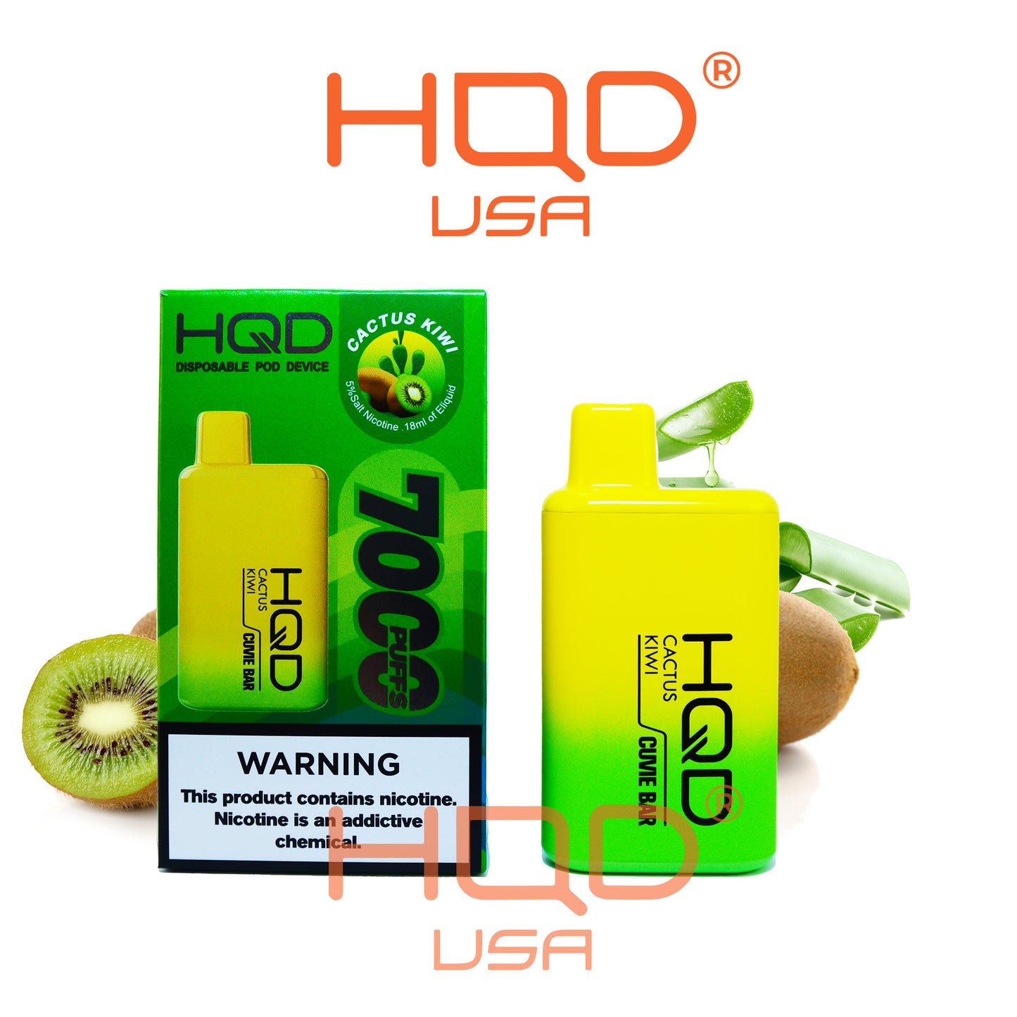 HQD I Cuvie Bar Disposable Vape Device 5% Nicotine - hqdtechusa