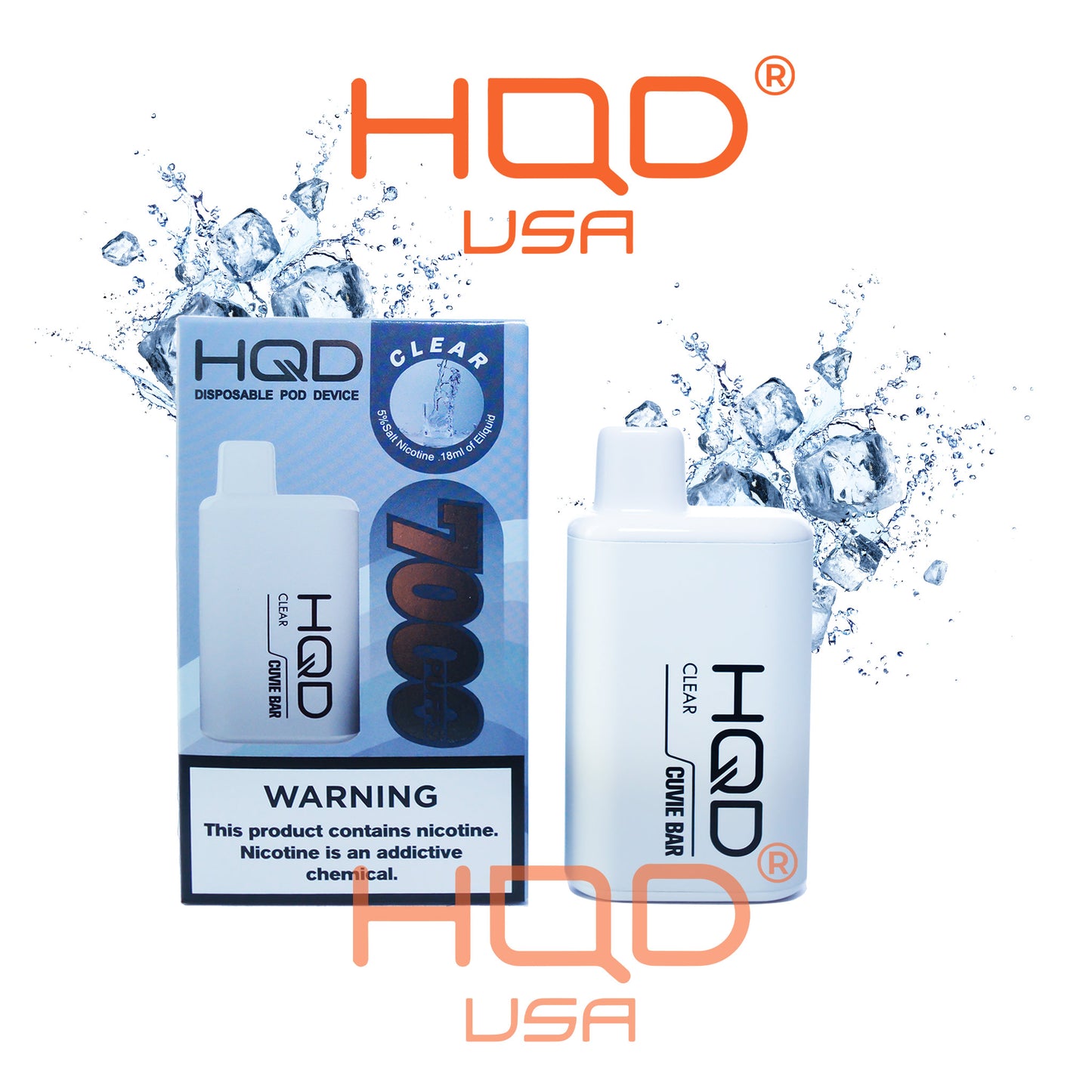 HQD I Cuvie Bar Disposable Vape Device 5% Nicotine - hqdtechusa