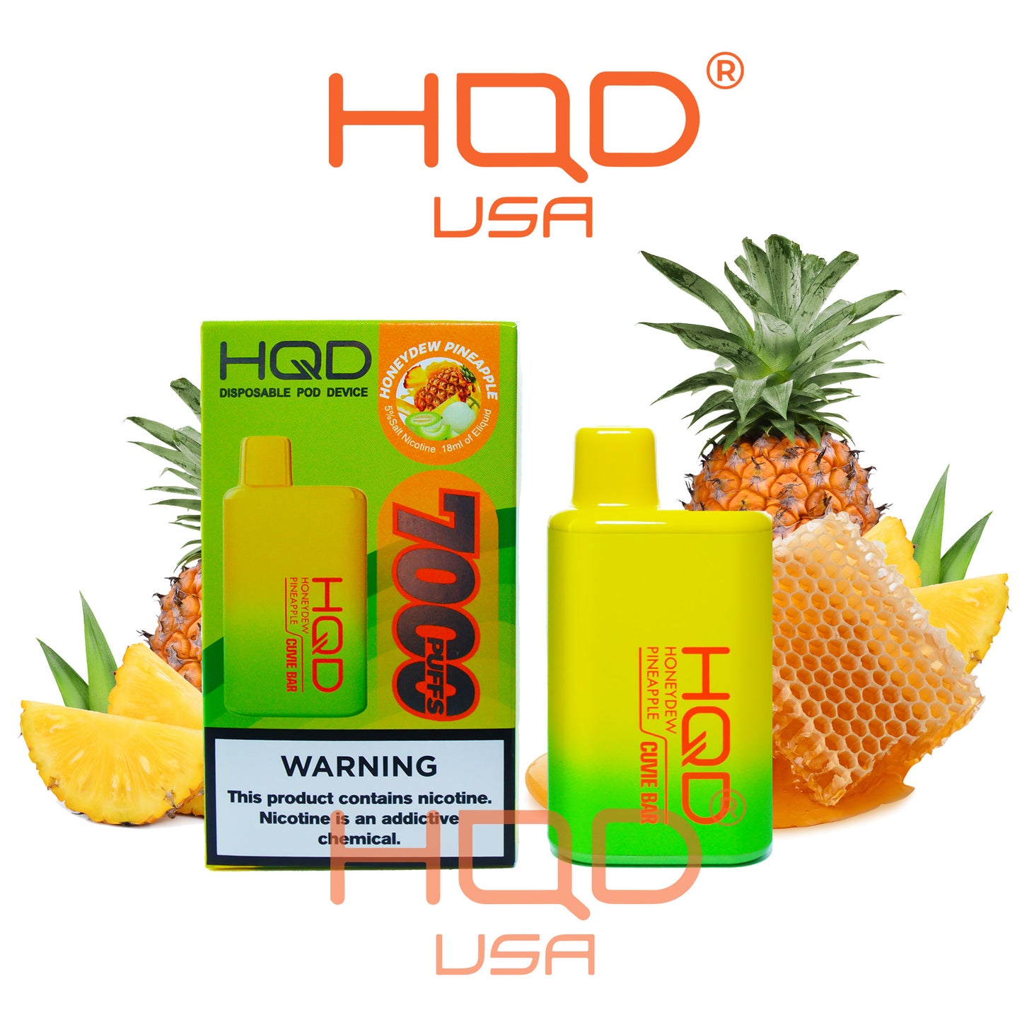 HQD I Cuvie Bar Disposable Vape Device 5% Nicotine - hqdtechusa