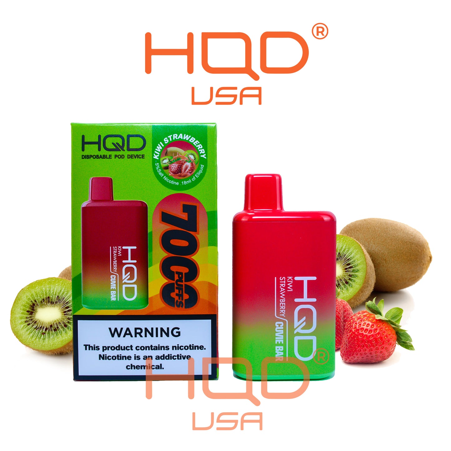 HQD I Cuvie Bar Disposable Vape Device 5% Nicotine - hqdtechusa