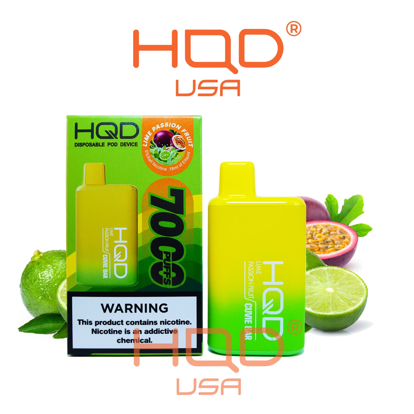 HQD I Cuvie Bar Disposable Vape Device 5% Nicotine - hqdtechusa