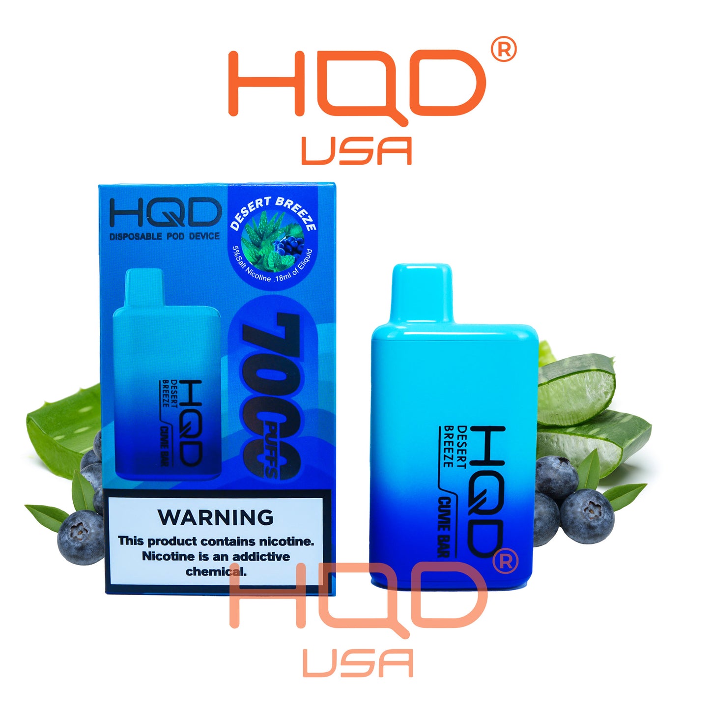 HQD I Cuvie Bar Disposable Vape Device 5% Nicotine - hqdtechusa