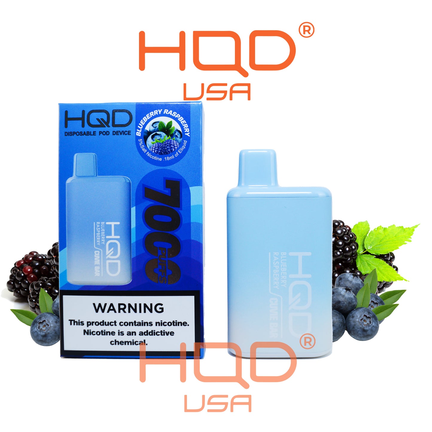 HQD I Cuvie Bar Disposable Vape Device 5% Nicotine - hqdtechusa