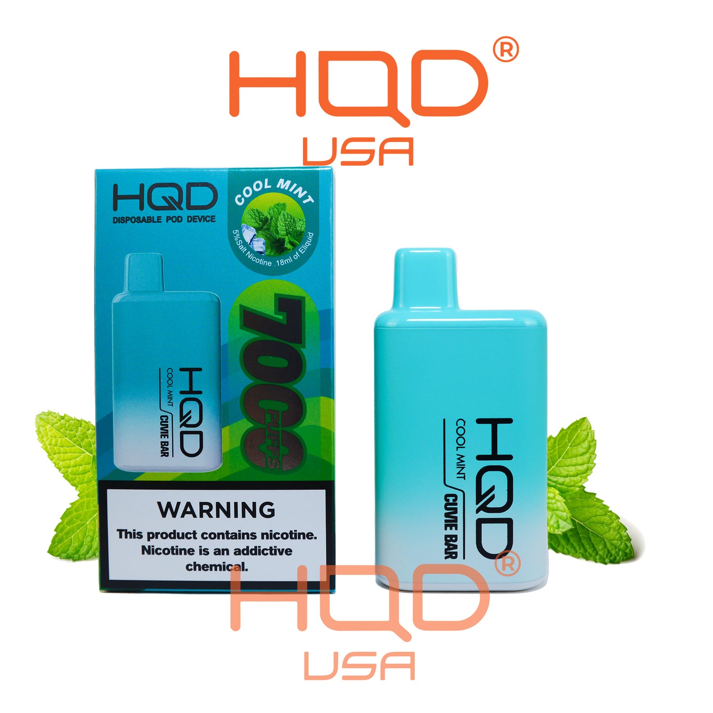 HQD I Cuvie Bar Disposable Vape Device 5% Nicotine - hqdtechusa