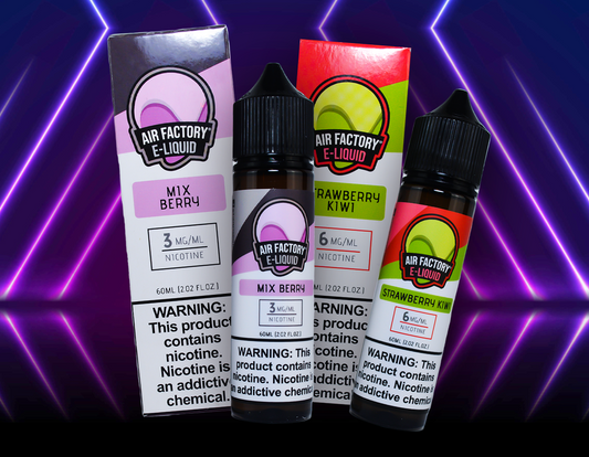 Why wait? Try Air Factory E-Liquid today!
