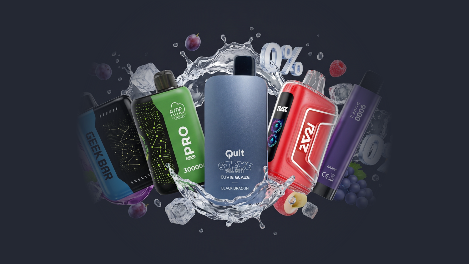 Zero Nicotine Vapes
