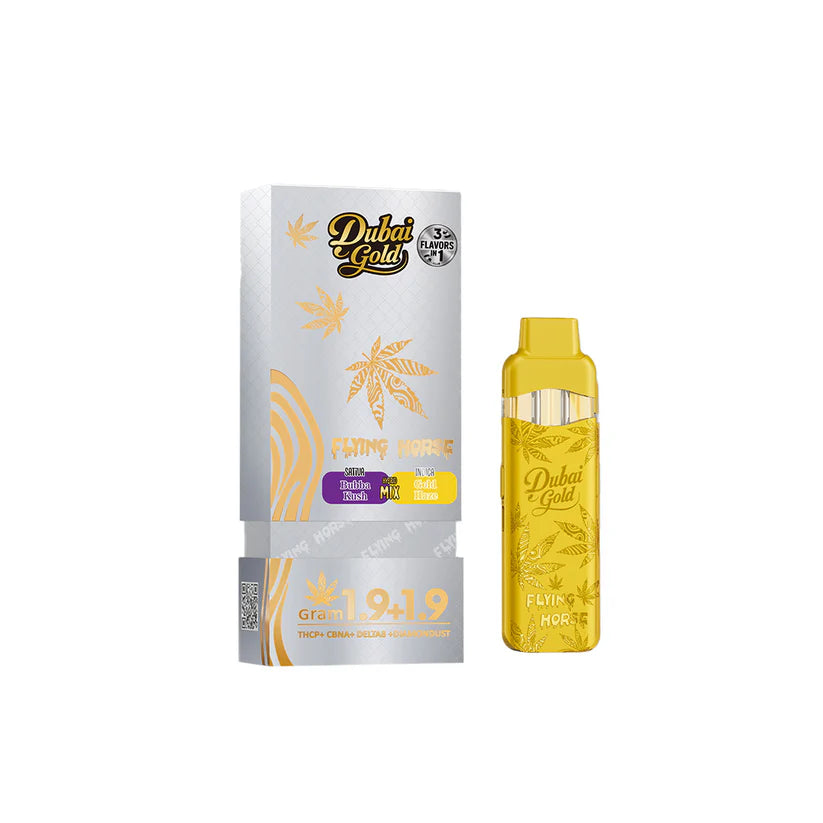 Flying Horse Dubai Gold 3 in 1 Disposable Vape 3.8G