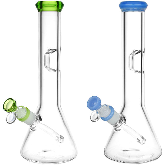 12" Glass Beaker Water Pipe