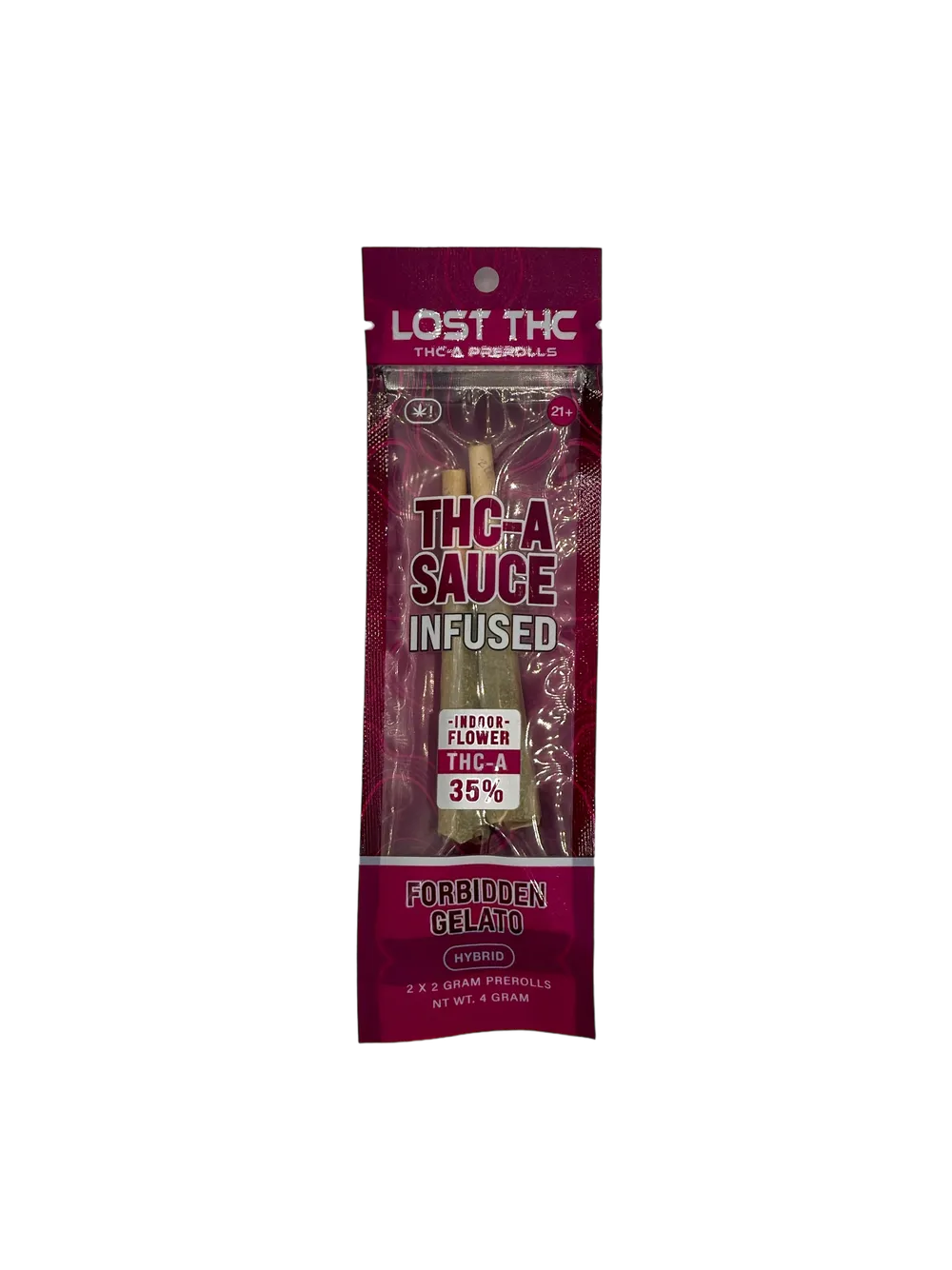 Lost THC THCA Pre-Rolls 4G