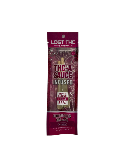 Lost THC THCA Pre-Rolls 4G