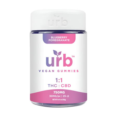 URB 1:1 THC CBD Gummies 750MG (25ct)