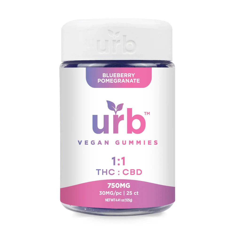 1:1 THC CBD Gummies 750MG