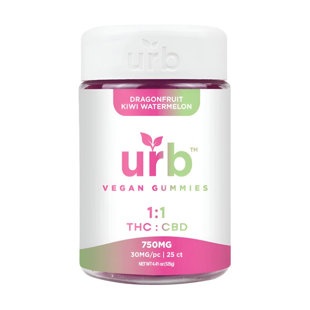 URB 1:1 THC CBD Gummies 750MG (25ct)