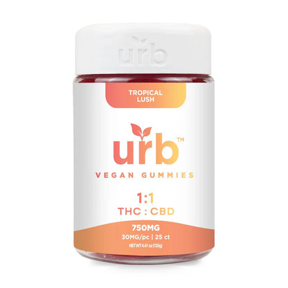 1:1 THC CBD Gummies 750MG