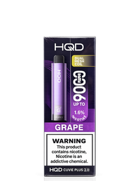 HQD Cuvie Plus 2.0 9000 Up to 1.6% Disposable Vape