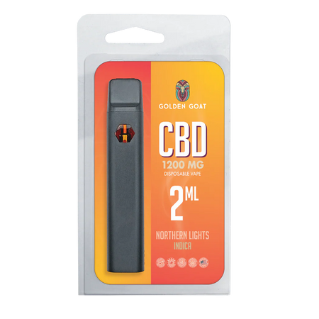 Golden Goat CBD Disposable Vape 1200MG