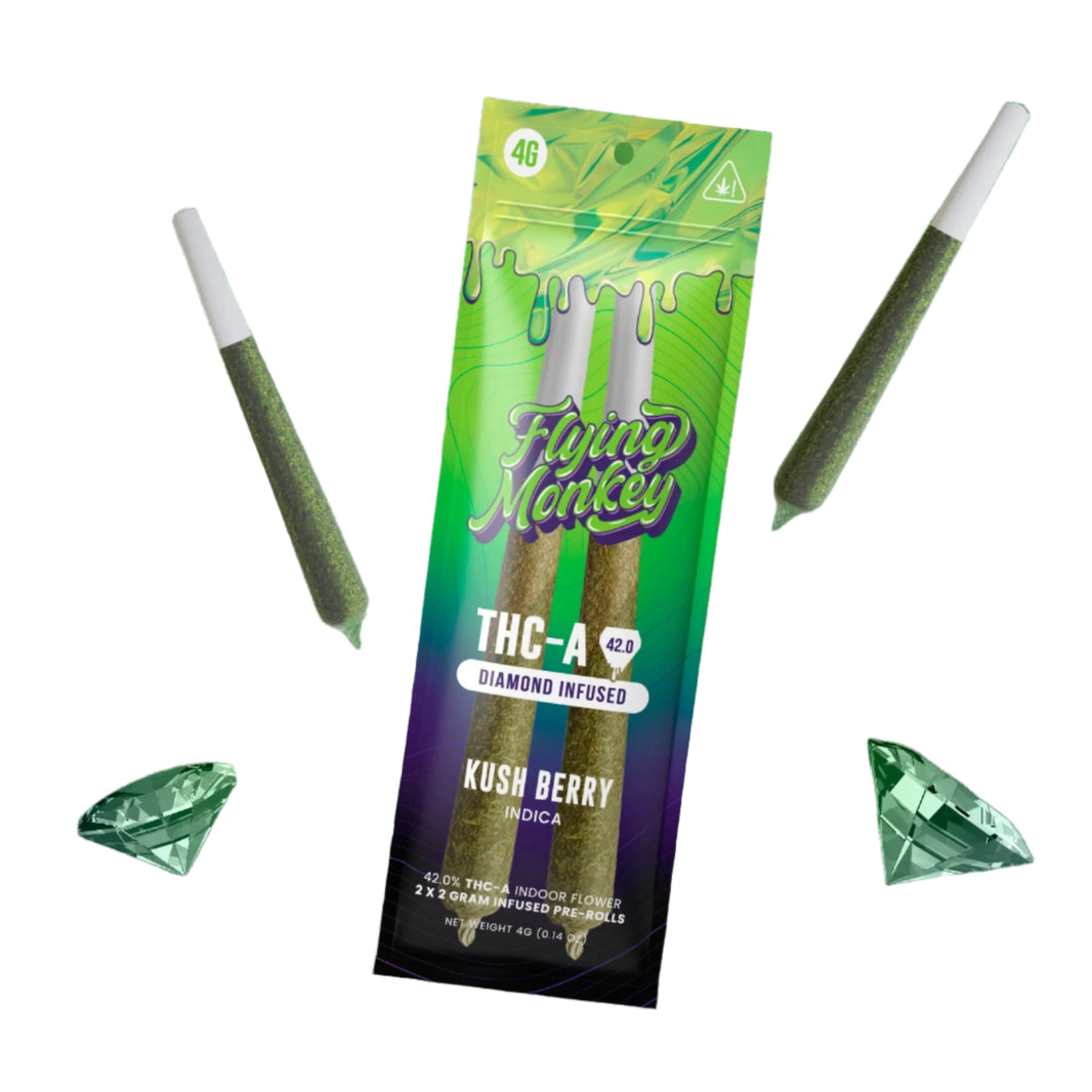 Flying Monkey 42.0 THC-A Pre rolls 2G (2ct)