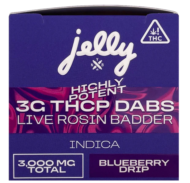 Jelly Live Rosin Badder Highly Potent THCp Dabs 3G