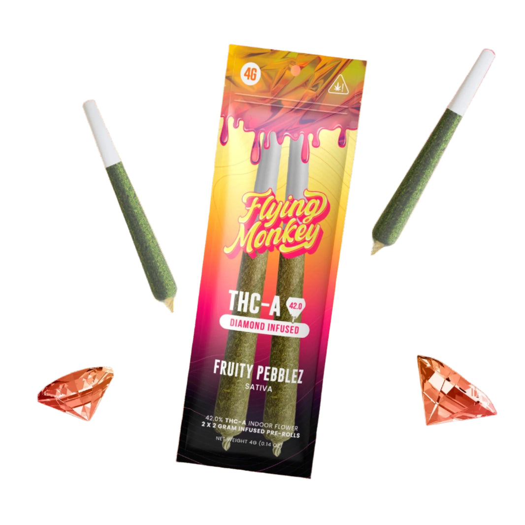 Flying Monkey 42.0 THC-A Pre rolls 2G (2ct)