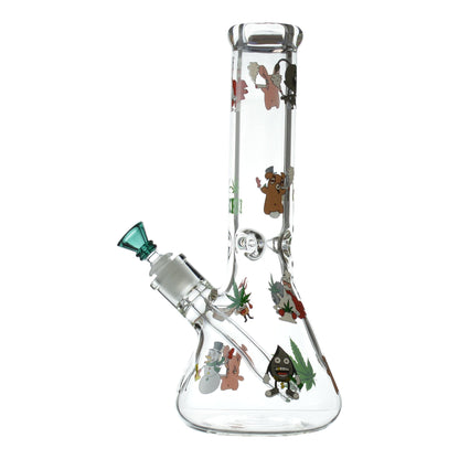 420 Extravaganza Beaker Bong - 12in