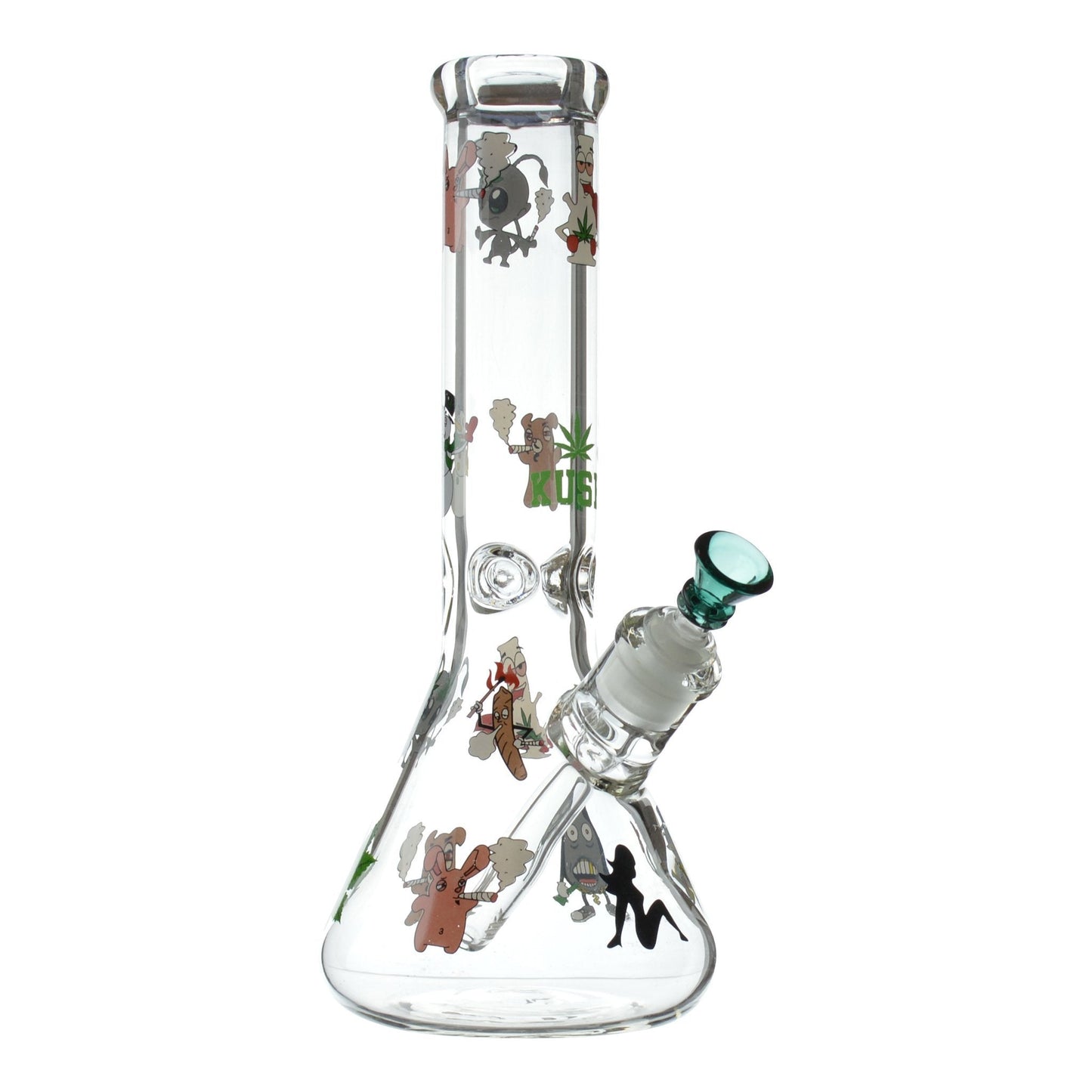 420 Extravaganza Beaker Bong - 12in