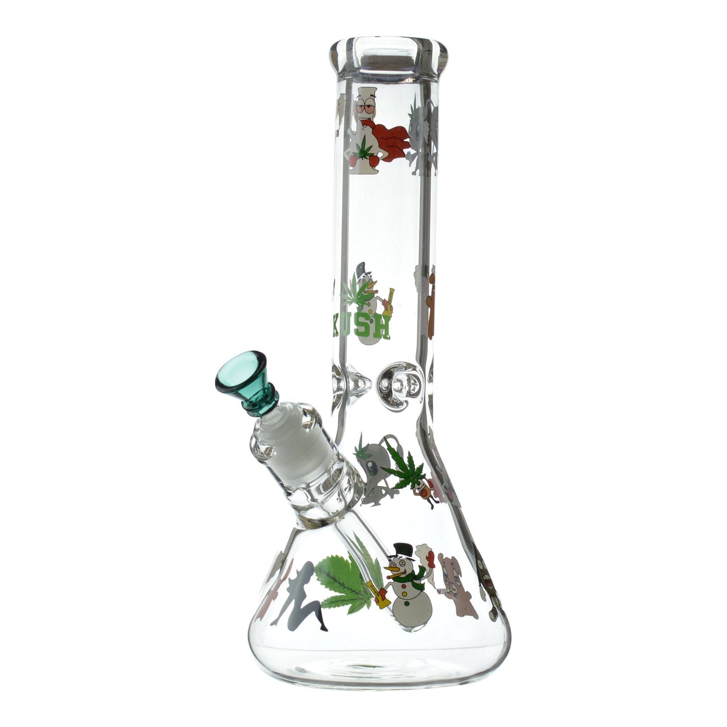 420 Extravaganza Beaker Bong - 12in