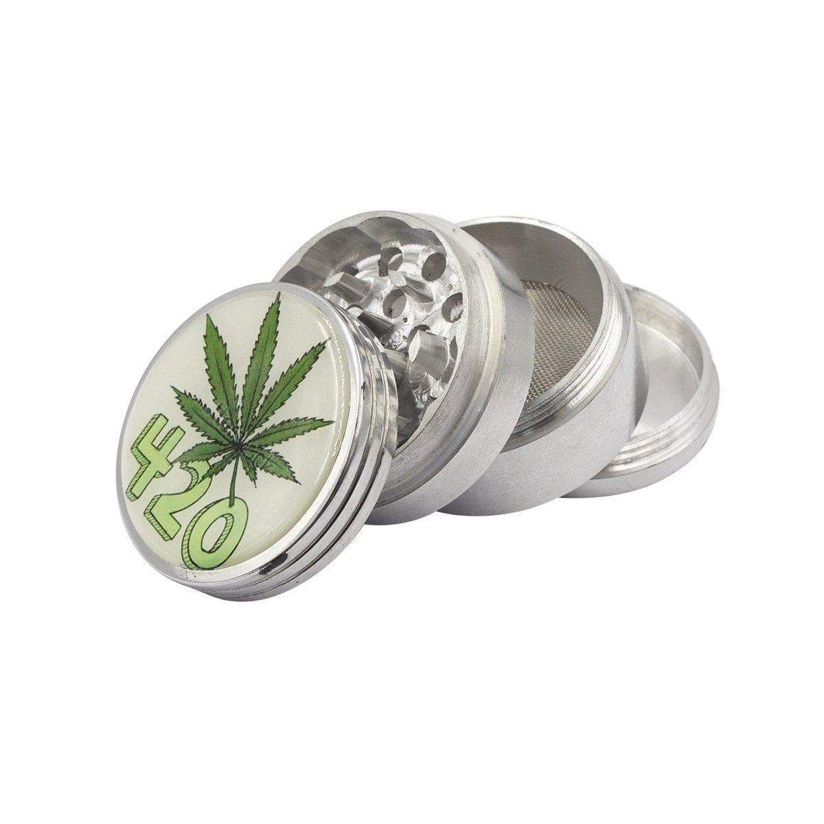 420 Metal Herb Grinder - 4 Parts