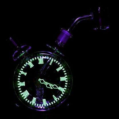 420 O’Clock Glow In the Dark Mini Rig - 4in